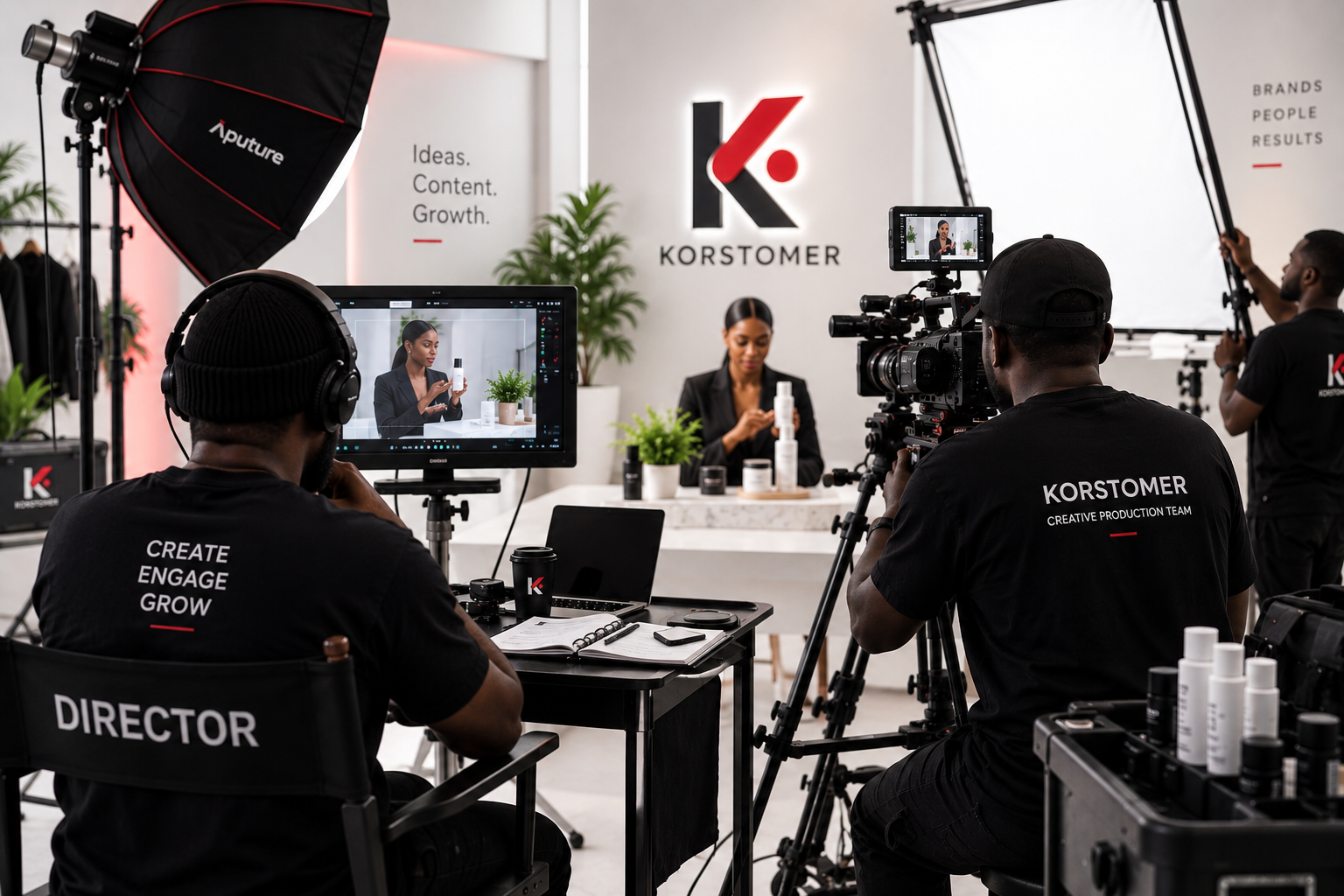 Professional camera production